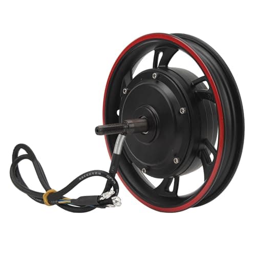 Image of Jonlaki 17 Inch Front Wheel Tire Assembly with 70/100-17 .75- Tire Inner Tube,12mm Axle & Brake Rotor for Bikes – Fits RM80,KLX125,Apollo RFZ & More