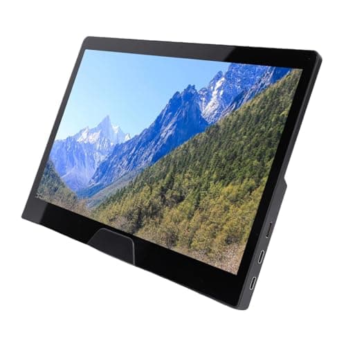 Image of Topiky 11.6 Inch Portable Screen 2.5K FHD Touchscreen 120HZ HD Multimedia Interface Second External Screen with Stand Built in 2 Speakers for Laptop PC