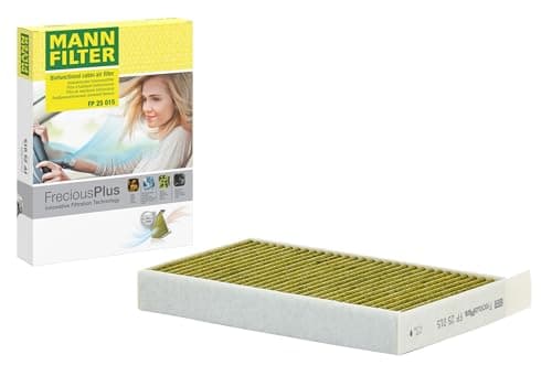 Image of MANN-FILTER FP 25 015 Cabin Air Filter - FreciousPlus Biofunctional Pollen Filter - for Cars + Transporters