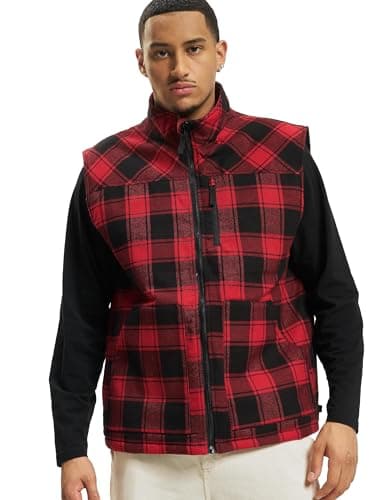 Image of Brandit Lumber Vest, color: red/black, size: 5XL