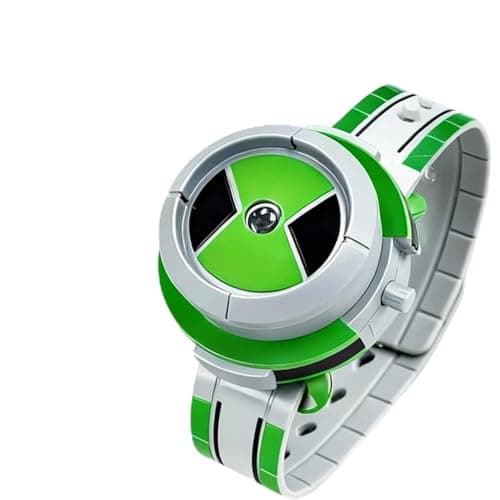 Image of Puniama Kids Projection Watch, Ben 10 Omnitrix Design, 16 Image Projector Watch for Children, Adjustable Strap, Birthday