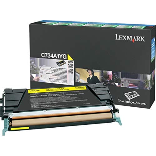 Image of Lexmark - Toner cartridge - 1 x yellow - 6000 pages - LCCP, LRP