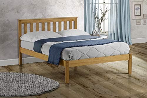 Image of Birlea Denver Low End Bed, Wood, Pine, Twin