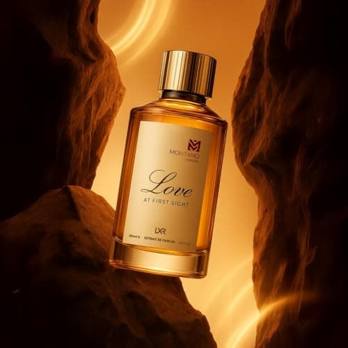 Image of Love At First Sight EDP by LXR – Premium Unisex Perfume (100ml) | Rose, Jasmine, Amber & Vanilla | Long-Lasting Eau de Parfum - FragMade
