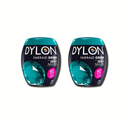 Image of New Dylon 350g Emerald Green Machine Dye Pod 2 Pack