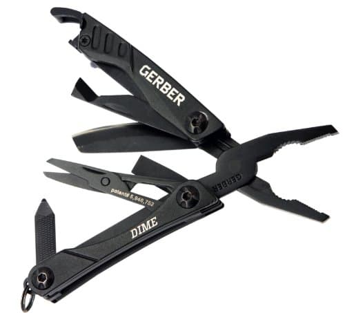 Image of Gerber 31-01134 Dime Mini Multi Tool - Black