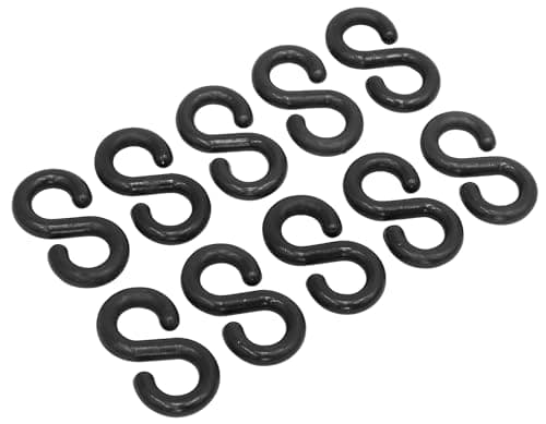 Image of Sealey Plastic Chain S-Hook - Pack of 10 - BSH10