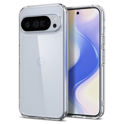 Image of Spigen Ultra Hybrid Case for Google Pixel 10 and Pixel 10 Pro - Crystal Clear