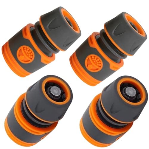 Image of 2 Stop Pack Hose Connector Set - Quick & Waterstop Connectors for Hose Ends, UV & Frostproof