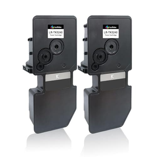 Image of LeciRoba TK-5240 for Kyocera TK5240 TK-5240 Toner Cartridges , for Kyocera Ecosys P5026cdn P5026cdw M5526cdn M5526cdw Printers (2-Black )