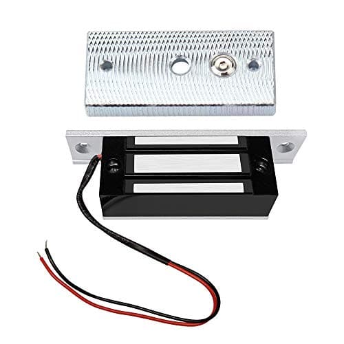 Image of AccessShield Electronic Magnetic Lock, DC12V Single Door Electromagnetic Lock, Fail Safe Maglock for Access Control Systems, 60KG/132lbs Holding Force (60Kg/132lbs(Side Mount))