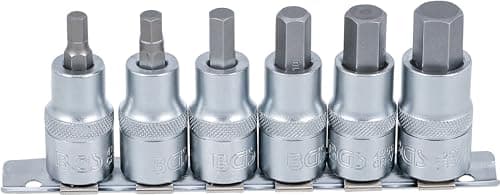 Image of BGS 8887 | Bit Socket Set | 12.5 mm (1/2") Drive | internal Hexagon 6 - 14 mm | 6 pcs.