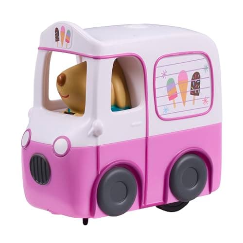 Image of Peppa Pig Whizz Around Little Ice Cream Van, Peppa Pig Cars, Motorised Vehicles, Pre-school Toys
