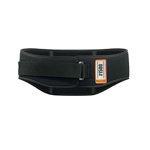Image of Ergodyne ProFlex 1500 Weight Lifters Style Back Support Belt, Small, Black