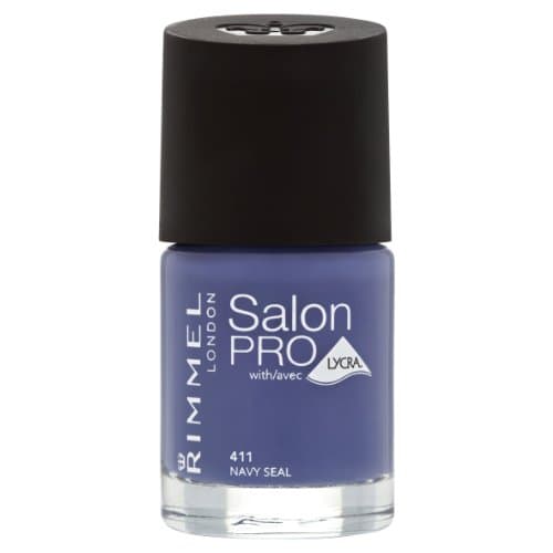 Image of Rimmel Lycra Salon Pro Nail Polish, Navy Seal