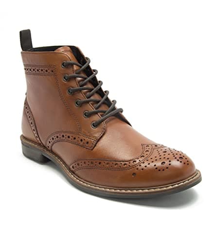 Image of Thomas Crick Men's Askham Ankle Formal Lace Up Leather Boots