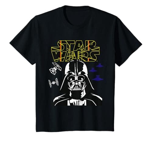 Image of Kids Star Wars Darth Vader Comp Logo T-Shirt