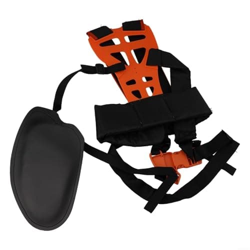 Image of Reinforced Nylon Adjustable Shoulder Harness for Brush Cutters with Padded Straps and Secure Adjustable Waist Fit