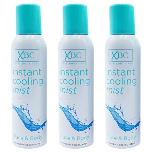 Image of XBC Instant Cooling Face & Body Mist Spray 150ml 3 Packs