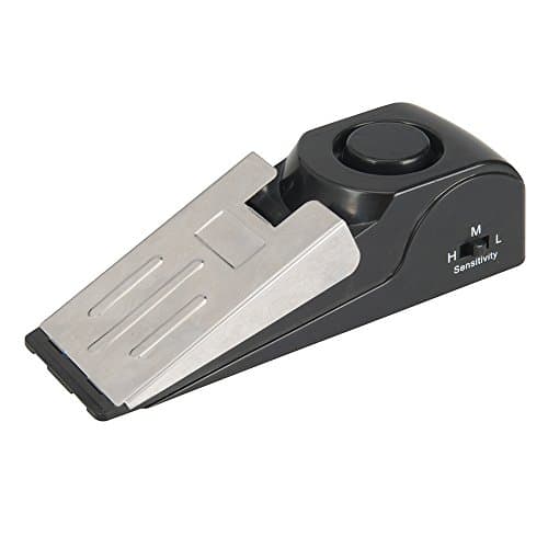 Image of Silverline Door Stop Security Alarm 1 x 9V Battery (898104)