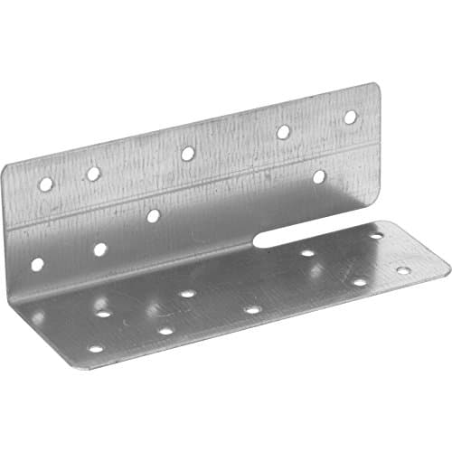 Image of BPC Fixings FA3/10PK Galvanised Universal Framing Anchor 10-Piece Set, 125 mm Length x 42 cm Width x 42 mm Height, Silver