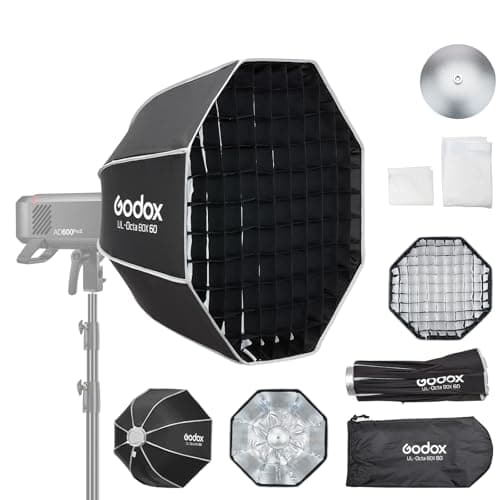 Image of GODOX UL Softbox for Photography, Video, Studio, Portrait and Product Photography (octa 60)