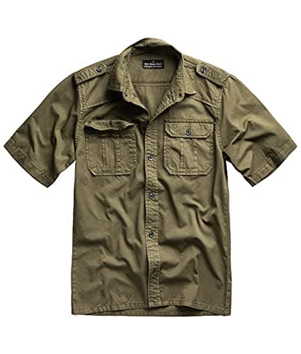 Image of Surplus M65 Basic Shirt 1/2 Olive Size XL