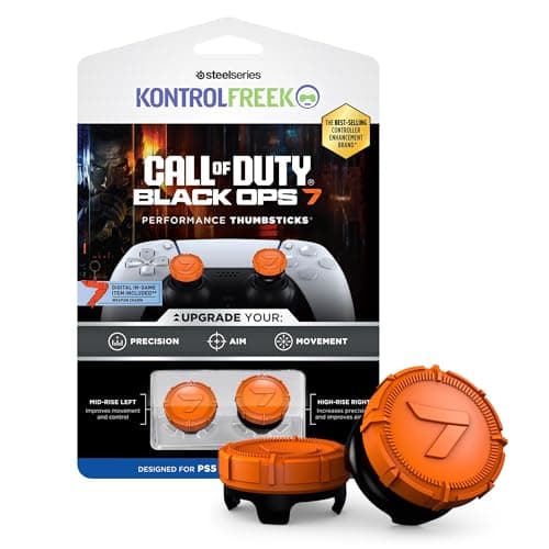 Image of KontrolFreek Call of Duty Edition | The Original Performance Thumbsticks for PS5 & PS4 Controller | Official Licensed Product for Precision Aiming | 2 Mid-Rise Grips