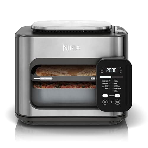 Image of Ninja Combi 12-In-1 Multi-Cooker, Oven & Air Fryer, 12 Cooking Functions, Make 15 Minute* Family-Size Meals, Includes Bake Tray, Pan, & Recipe Guide, Grey, SFP700UK