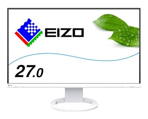 Image of Eizo FlexScan EV2760-WT LED display 68.6 cm (27") 2560 x 1440 pixels Quad HD Flat White FlexScan EV2760-WT, 68.6 cm (27"), 2560 x 1440 pixels, Quad HD, LED, 5 ms, White