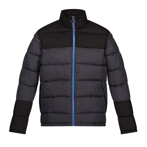 Image of Regatta Professional Mens Vintage Puffer Jacket, Seal Grey Blue, L EU
