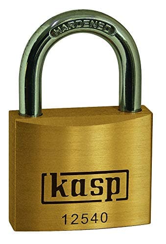 Image of Kasp 125 Premium Brass Padlock 40mm Keyed Alike KA25402