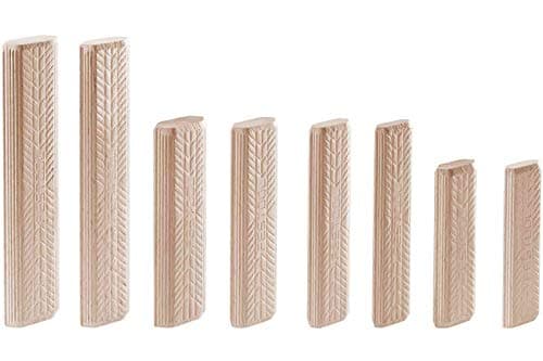 Image of Festool D 10x80/150 BU Domino Birch - Cream (Pack of 150)
