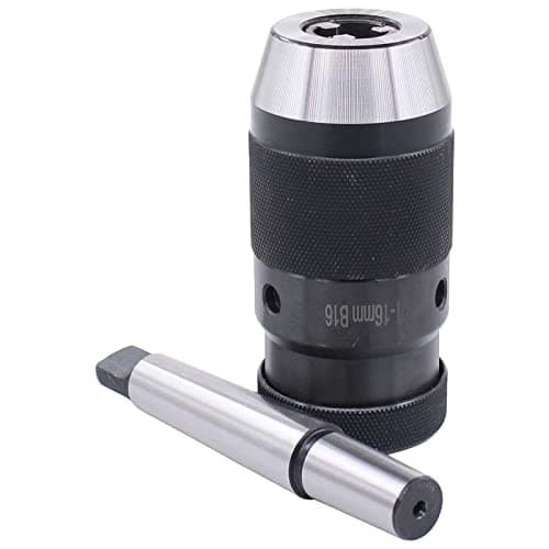 Image of HouYeen 1-16mm MK2 Self Tighten Keyless Lathe Drilling Drill Chuck Wrench MT2-B16 Taper Arbor