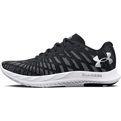 Image of Under Armour Mens Charged Breeze 2 Performance Trainers Black 6 UK
