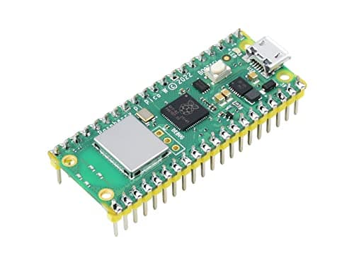 Image of Pre-Soldered Raspberry Pi Pico W RP2040 Microcontroller Board Mini Board Kit Based on Raspberry Pi RP2040 Dual-core Processor,Built-in WiFi,Support C/C++/Python