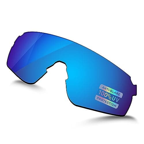 Image of Bowyer POLARIZED Replacement Lenses for Oakley EVZero Blades OO9454 Sunglasses - Surf Blue Mirror