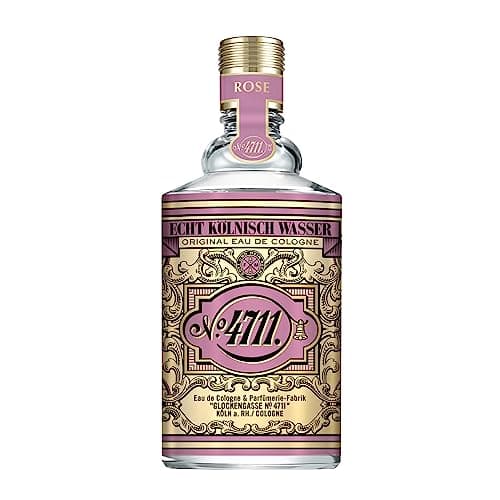Image of 4711 Floral Collection Rose Eau de Cologne for Women 100ml - Elegant Fragrance with Fresh Rose Floral Notes