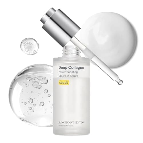 Image of SUNGBOON EDITOR Wrinkle Filler Serum with Deep Collagen | Volufiline + Collagen + Niacinamide | Firming, Anti-Wrinkle Elasticity of the Skin | Ideal for Christmas Gifts | Faci Care