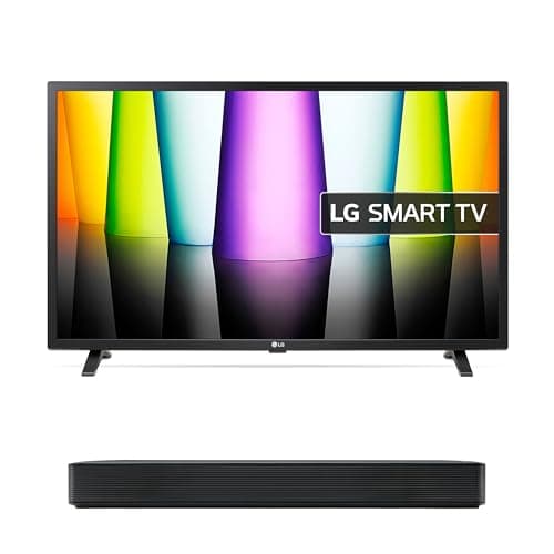 Image of LG 32LQ63806LC (2024) 32-Inch Full HD HDR Smart TV bundle with SQM1 Bluetooth All-In-One Soundbar 2.0 Channel