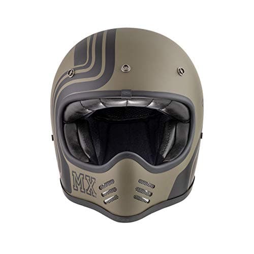 Image of Premier HELMET MX BTR MILITARY GREEN BM,MILITARY GREEN/BLACK,M