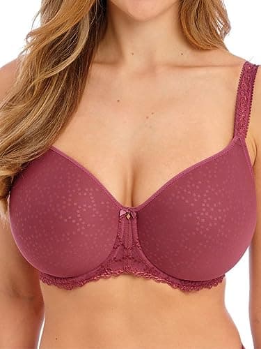 Image of Fantasie Ana Moulded Spacer Bra Rosewood Pink 34F