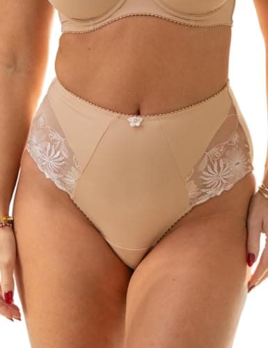 Image of Pour Moi 7718 St Tropez High Waist Deep Brief Beiges