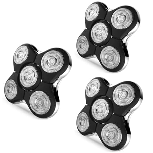 Image of Shaver Replacment Heads Compatible with Remington Balder RX5/XR7000/XR1500 Ultimate Electric Head Shaver (3 Pack)