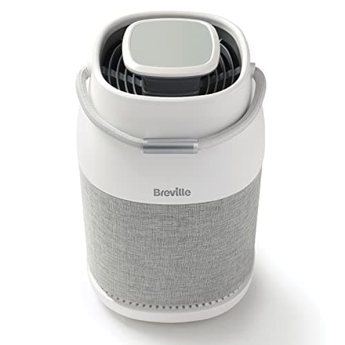 Image of Breville 360° Light Protect Air Purifier | Quiet, True H13 HEPA Filter | Removes up to 99.97% Dust, Smoke, Pollen & More | 3 Speeds | Sleep Mode | Filter Change Indicator | Touch Control Panel