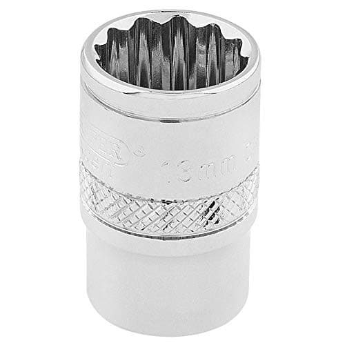 Image of Draper 32776 3/8-Inch Square Drive 12-Point Hi-Torq Metric Socket, 13mm Size