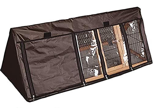 Image of Bunny Business 4ft Apex Rabbit/Guinea Pig Run Cover, run covers to protect you rabbit/guinea pig runs