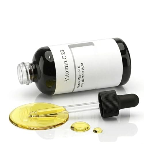 Image of Pure Vitamin C 23% Serum with Vitamin E & Hyaluronic Acid, Vitamin C Serum C-23 for Face, Brightening & Hydrating Facial Serum for Reduces Fine Lines, Uneven Skin Tone & Dull Skin, Korean Skincare