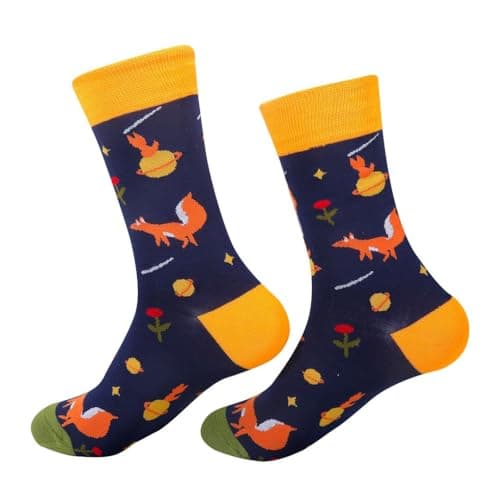 Image of ECO CHIC Womens Bamboo Socks Breathable Hot and Cold Weather UK 4-8 Single Pair (Fox Orange)