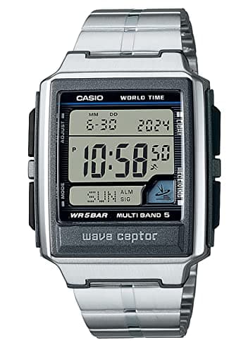 Image of Casio Men Digital Watch Wave Ceptor